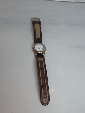 Casio Women's Watch in Brown and Beige